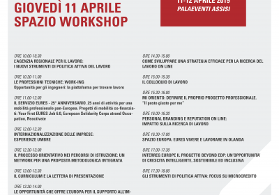  Programma spazio Workshop 11 aprile 2019