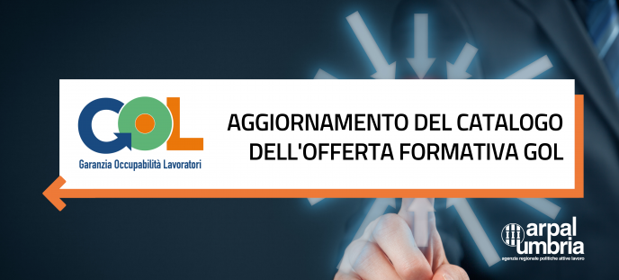 AGGIORNAMENTO DEL CATALOGO OFFERTA FORMATIVA GOL